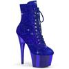 Pleaser - ADORE1020CHRS Plateau Laarzen - Blauw Product image